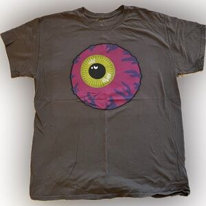 Mishka NYC grey eyeball tee
